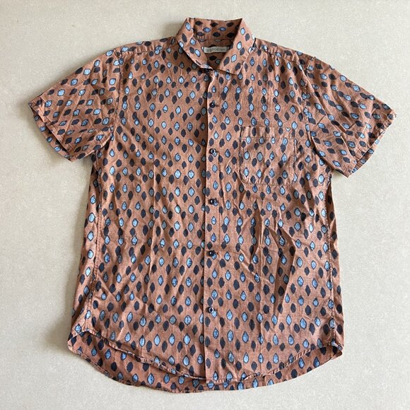 Outerknown BBQ Shirt in Sepia Watermark ASO John B Outer Banks - Picture 2 of 6